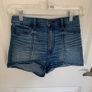 Abercrombie and finch high waisted shorts size 27